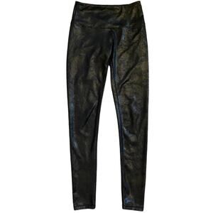 NWOT Zella High Rise Vegan Leather Leggings like SPANX size XS